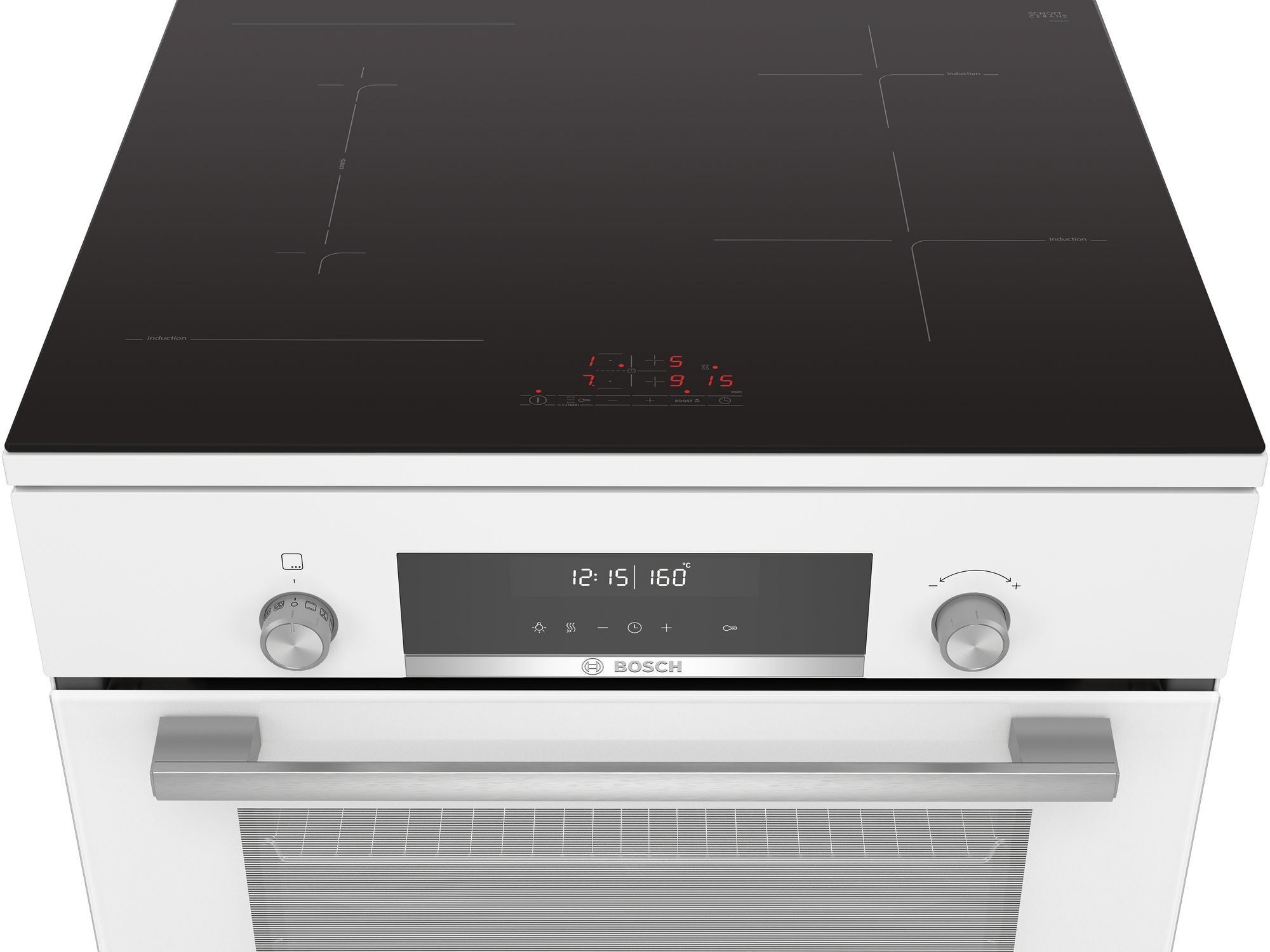 Bosch HLS79W321U Serie 6 induktioliesi, valkoinen