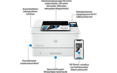 HP LaserJet Pro 4002dw -tulostin