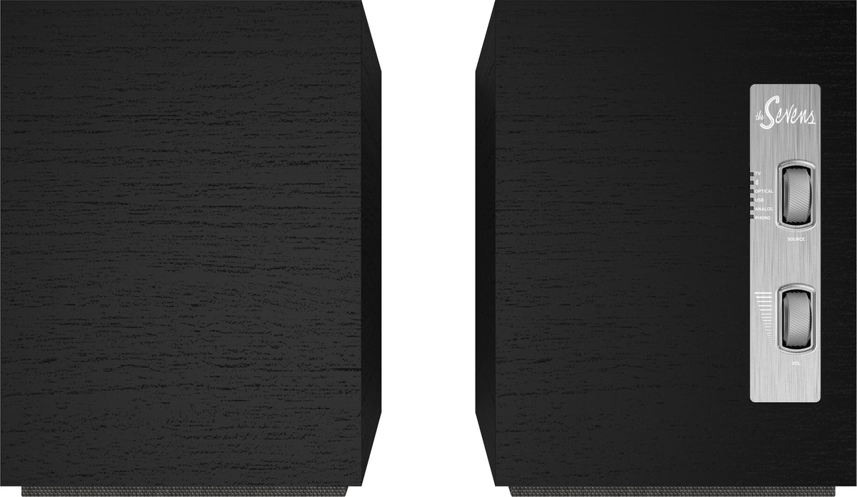Klipsch The Sevens aktiivikaiutinpari, musta – kuva 8