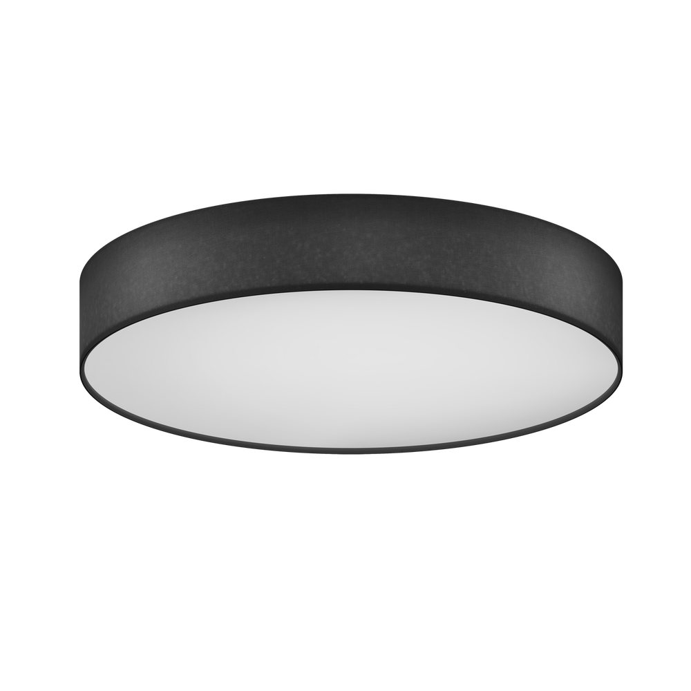 Smart takplafond Ø30 cm svart RGB + 3000-6500K