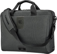 Wenger MX ECO Brief -tietokonelaukku 16" kannettavalle tietokoneelle, harmaa – kuva 1