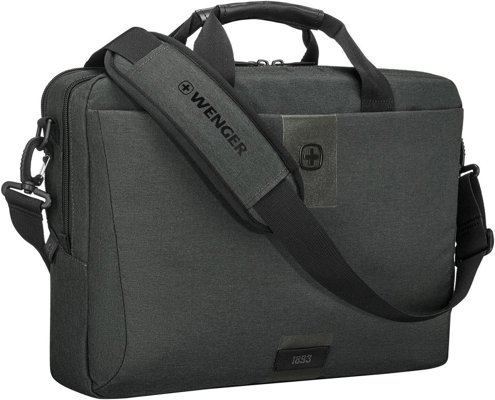 Wenger MX ECO Brief -tietokonelaukku 16" kannettavalle tietokoneelle, harmaa – kuva 2