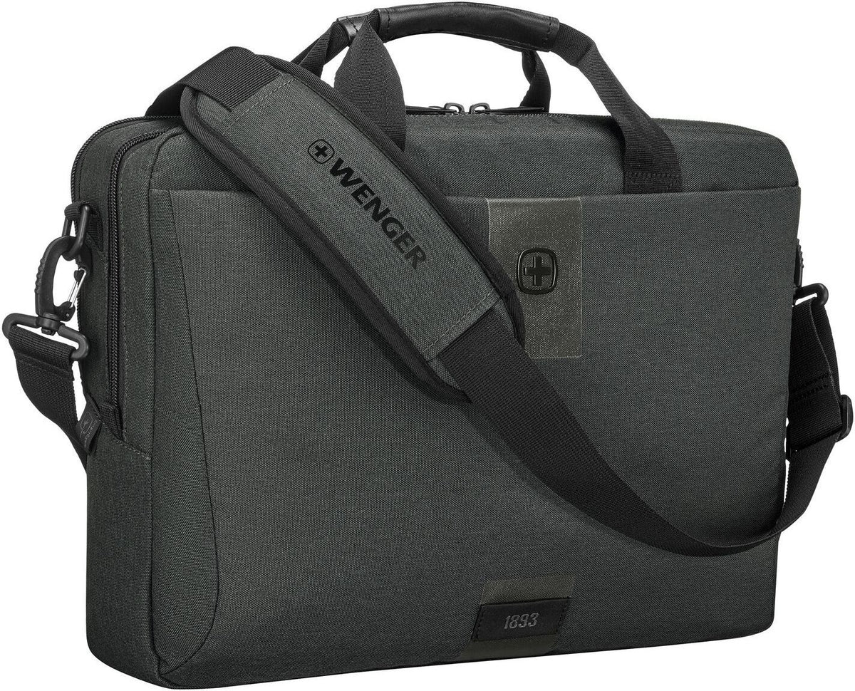 Wenger MX ECO Brief -tietokonelaukku 16" kannettavalle tietokoneelle, harmaa – kuva 2