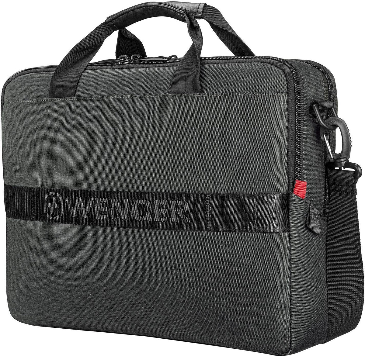 Wenger MX ECO Brief -tietokonelaukku 16" kannettavalle tietokoneelle, harmaa – kuva 3