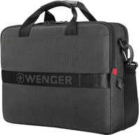 Wenger MX ECO Brief -tietokonelaukku 16" kannettavalle tietokoneelle, harmaa – kuva 3