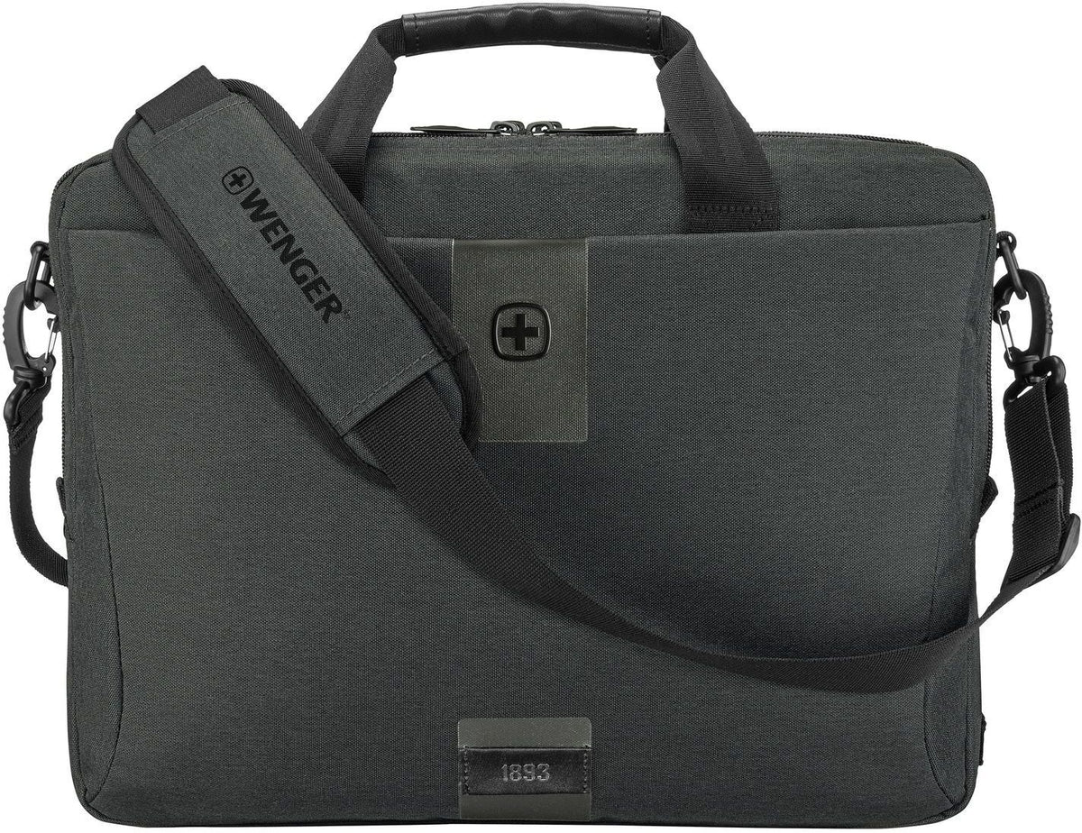 Wenger MX ECO Brief -tietokonelaukku 16" kannettavalle tietokoneelle, harmaa – kuva 5