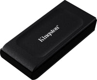 Kingston XS1000 -ulkoinen SSD-levy, 2 Tt, musta – kuva 1