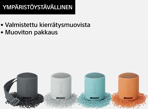 Sony SRS-XB100 Bluetooth-kaiutin, musta – kuva 10