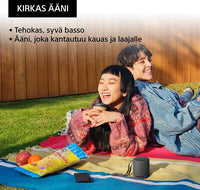 Sony SRS-XB100 Bluetooth-kaiutin, musta – kuva 3