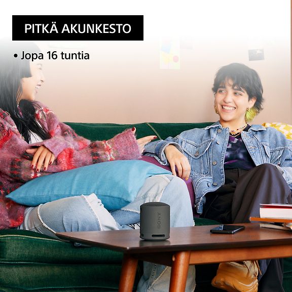 Sony SRS-XB100 Bluetooth-kaiutin, musta – kuva 5