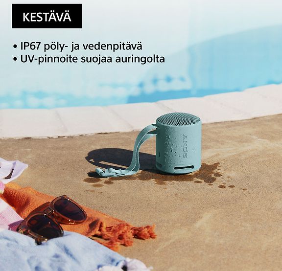Sony SRS-XB100 Bluetooth-kaiutin, musta – kuva 6