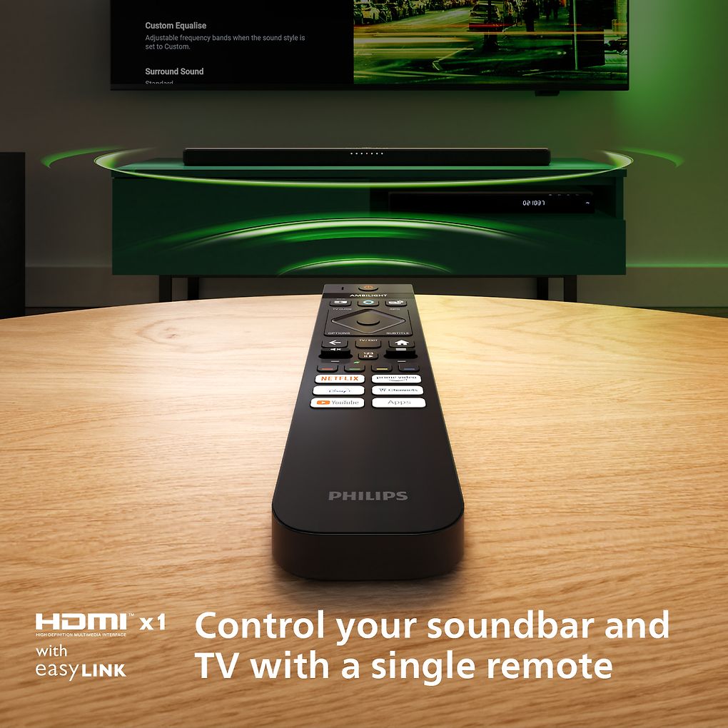 Philips TAB6309 2.1 Soundbar-ljudsystem