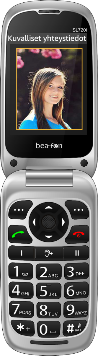 Beafon SL720i 4G telefon svart