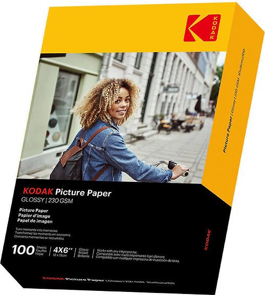 Kodak Glossy Photo Paper 230 g/m², 10 x 15 cm