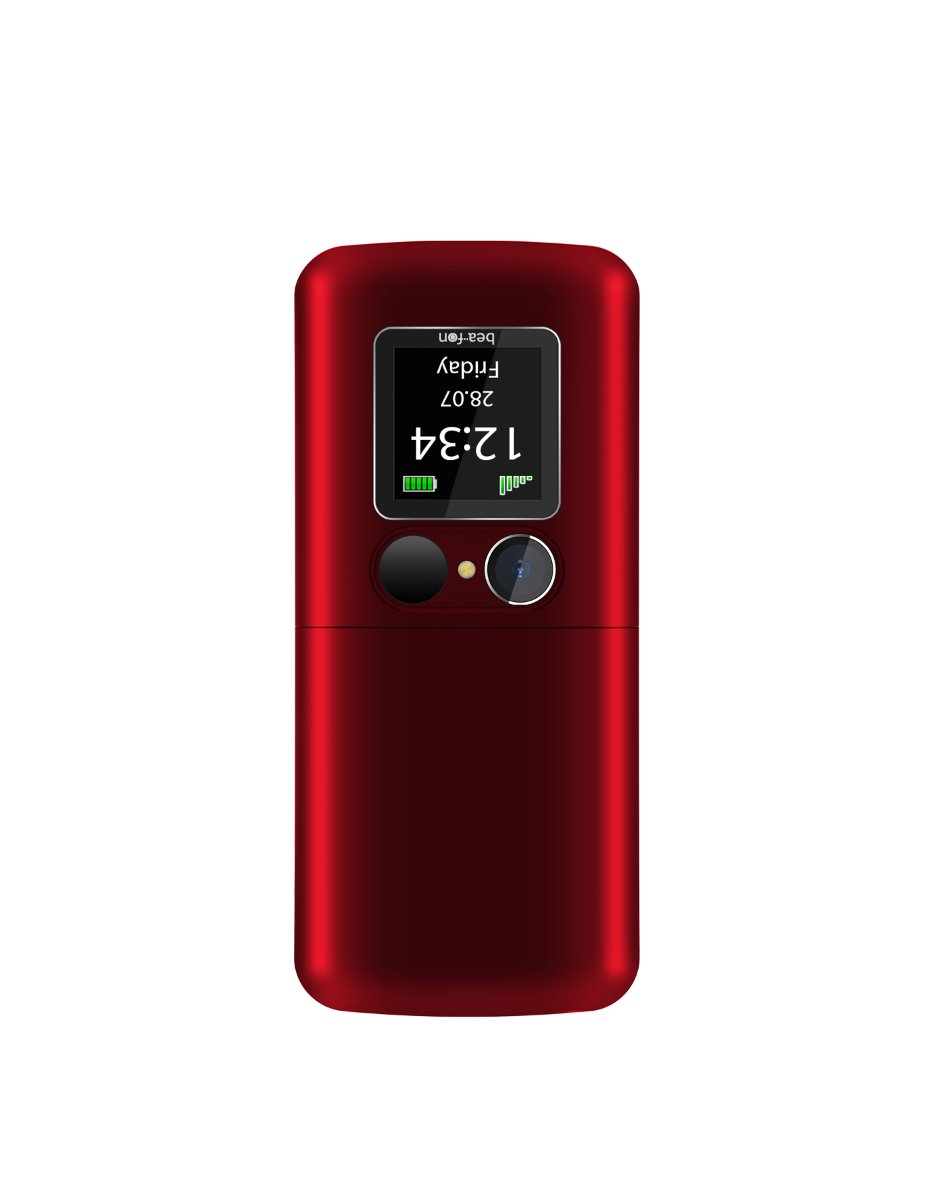 Beafon Fold 10 LTE 4G puhelin punainen