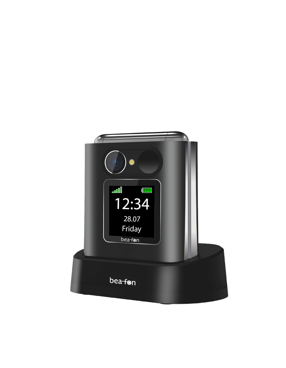 Beafon Fold 10 LTE 4G puhelin musta