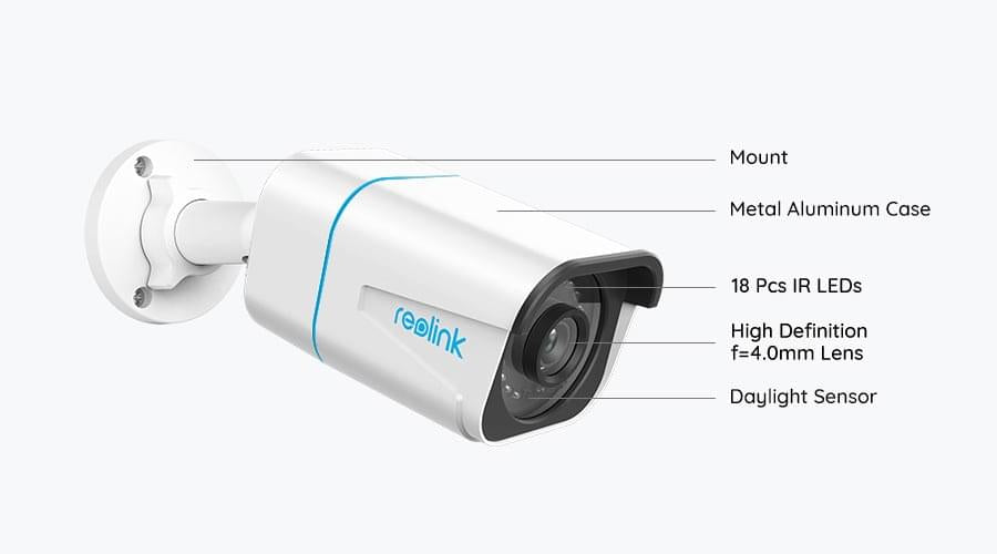 Reolink RLC-810A 8MP bullet AI PoE utomhuskamera