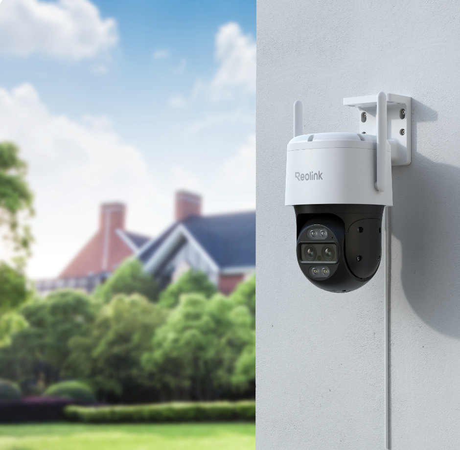 Reolink TrackMix PoE 8MP PTZ Auto Tracking AI-kamera för utomhusbruk