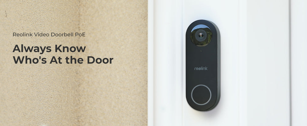 Reolink Video Doorbell PoE 5MP smart dörrklockakamera med klocka