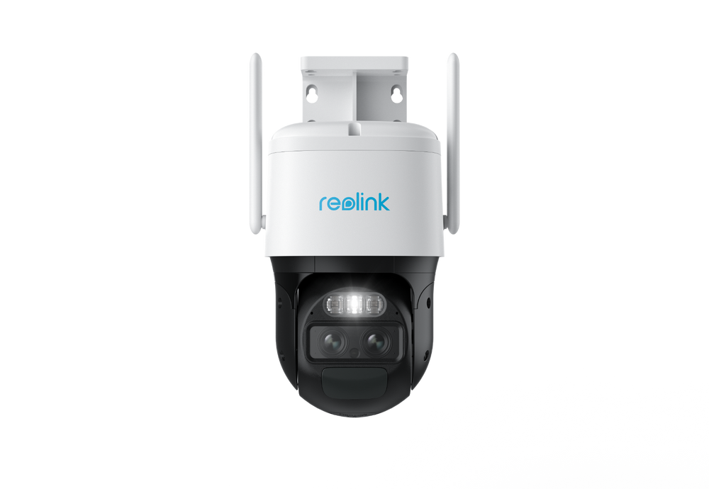 Reolink TrackMix WiFi batteridriven 4MP PTZ Auto Tracking AI-kamera för utomhusbruk