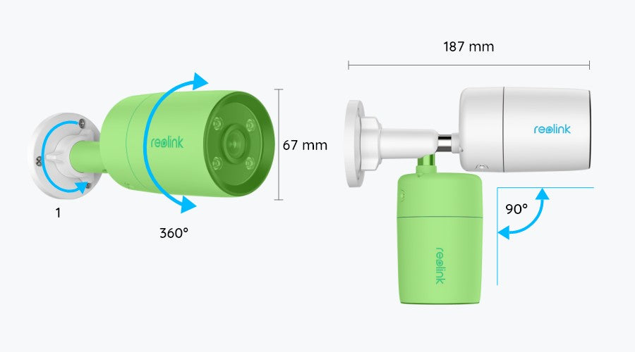 Reolink CX410 4MP bullet PoE-kamera för utomhusbruk