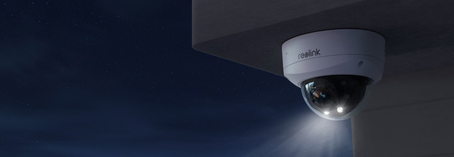 Reolink P437 8MP AI PoE Dome utomhuskamera med optisk zoom (RLC-843A)