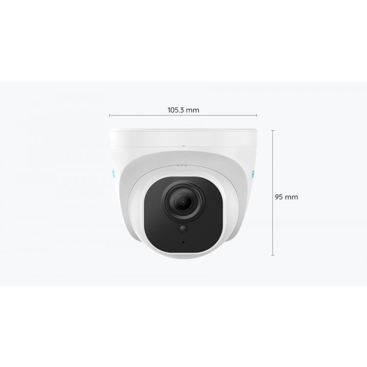 Reolink P324 5MP Easy Dome AI PoE utomhuskamera (RLC-520A)