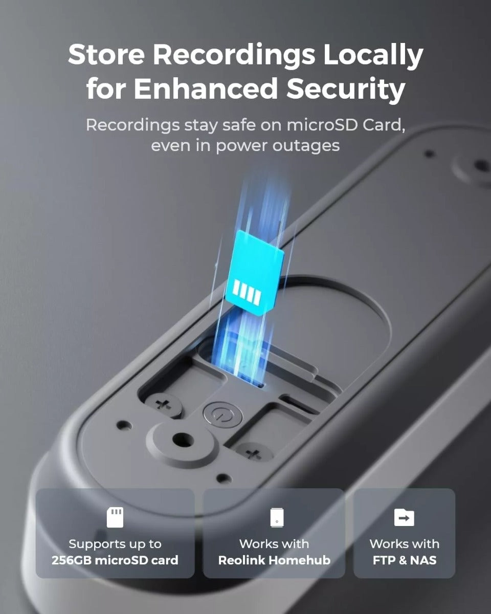 Reolink Video Doorbell akkukäyttöinen 4MP älykäs ovikellokamera