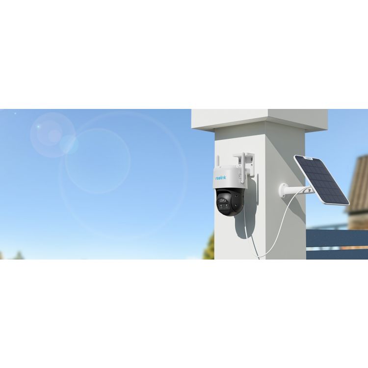 Reolink TrackMix Series G770+SIM akkukäyttöinen 8MP PTZ Auto Tracking AI kamera ulkokäyttöön (TrackMix LTE)