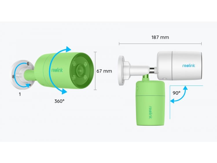 Reolink CX810 8MP bullet PoE-kamera för utomhusbruk