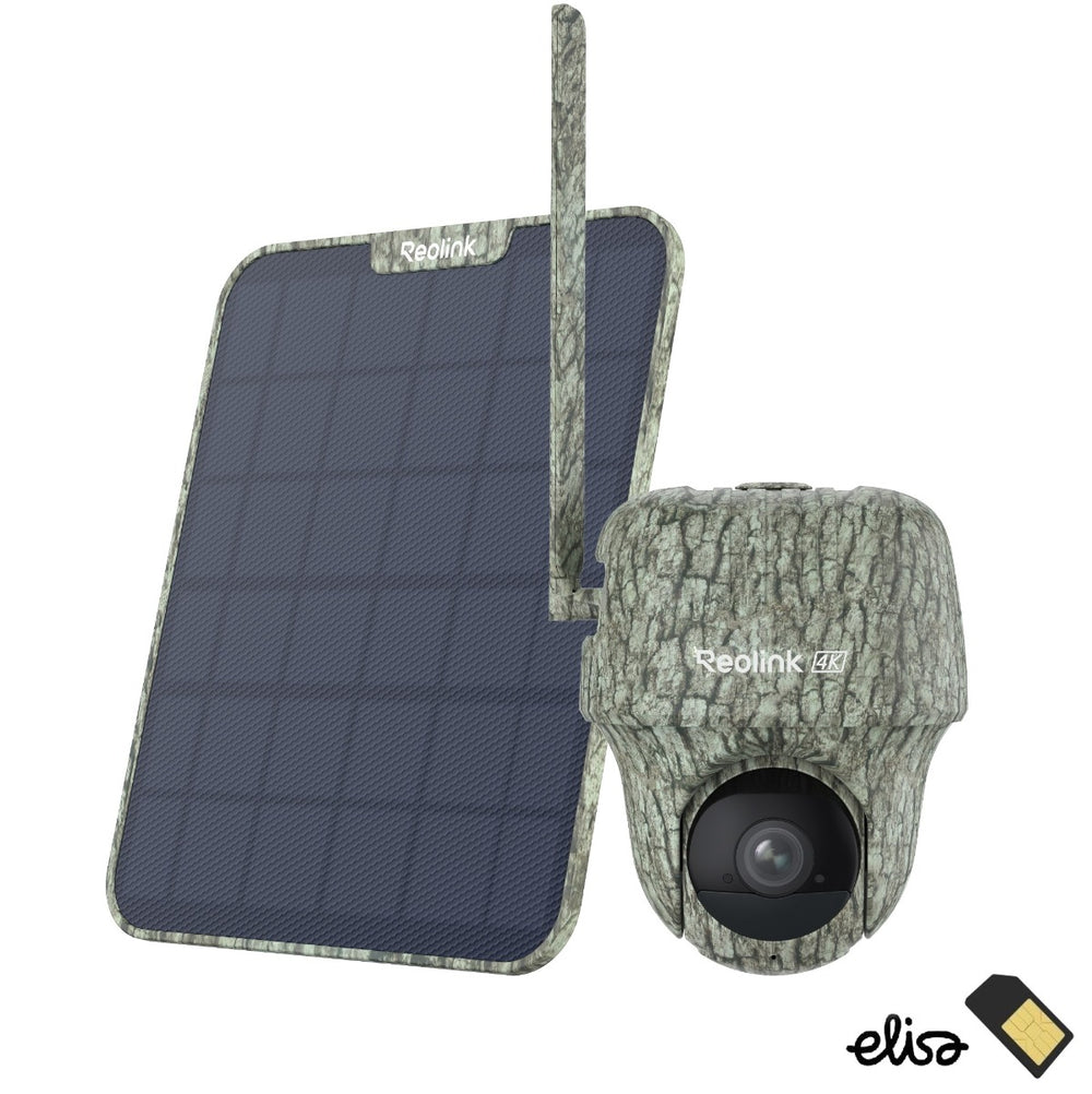 Reolink Go Ranger PT+SIM 8MP 4G akkukäyttöinen kamera ulkokäyttöön