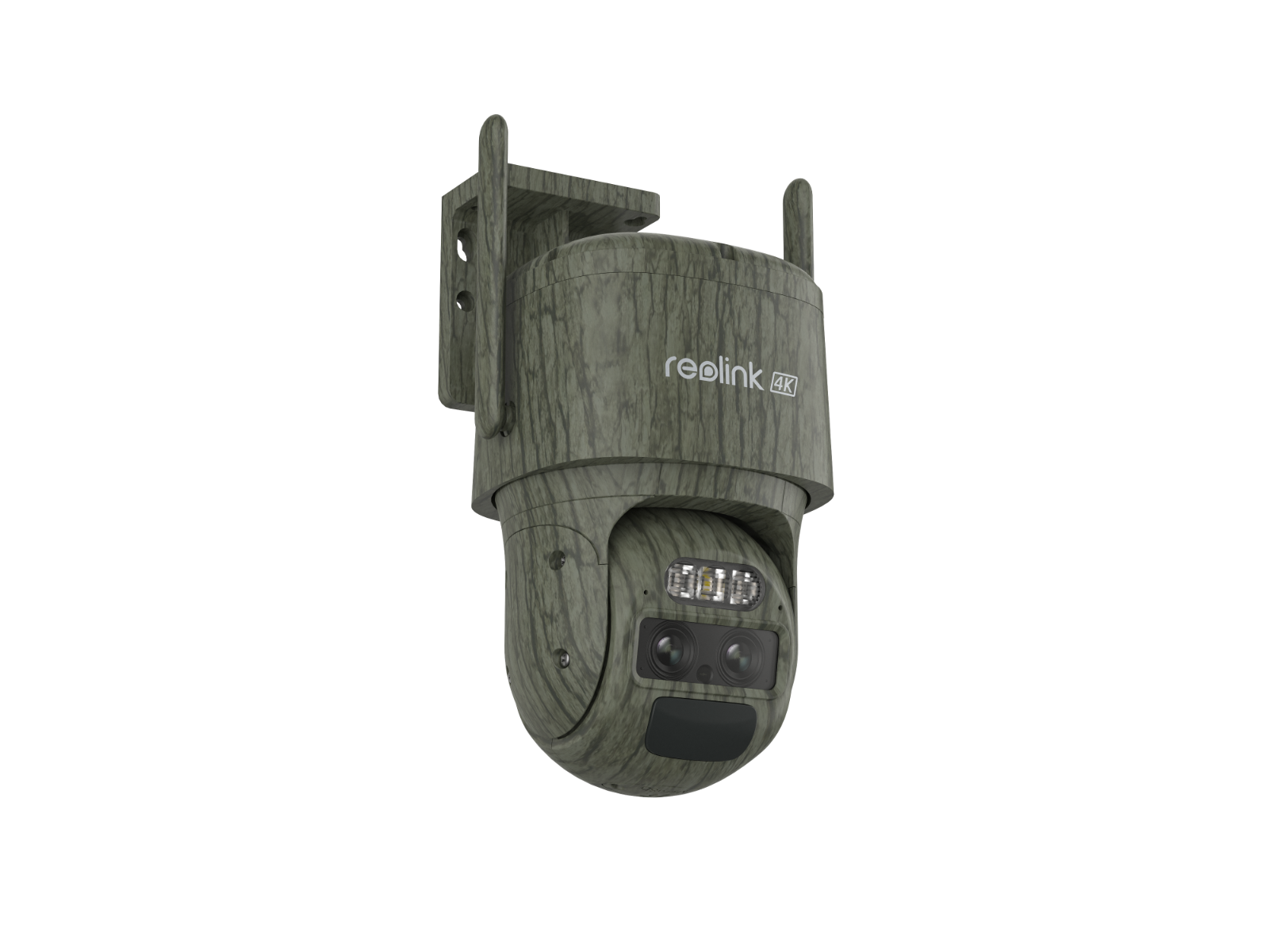 Reolink TrackMix LTE+SIM akkukäyttöinen 8MP PTZ Auto Tracking AI kamera ulkokäyttöön (maastokuvioitu)