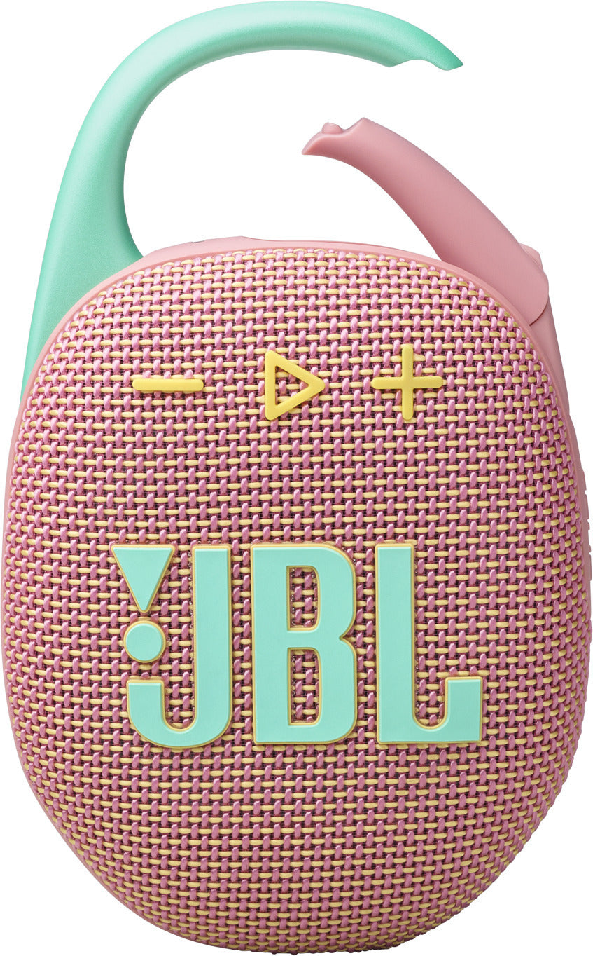JBL Clip 5 Bluetooth-kaiutin, vaaleanpunainen