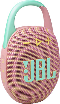 JBL Clip 5 Bluetooth-kaiutin, vaaleanpunainen