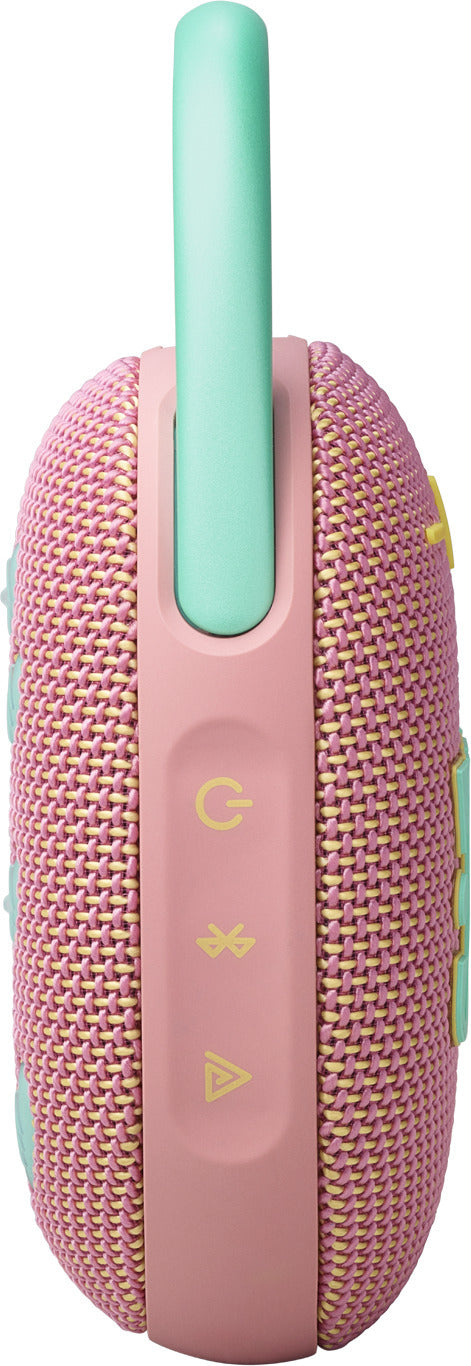 JBL Clip 5 Bluetooth-kaiutin, vaaleanpunainen