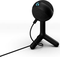 Logitech G Yeti Orb -mikrofoni USB-väylään, musta – kuva 1