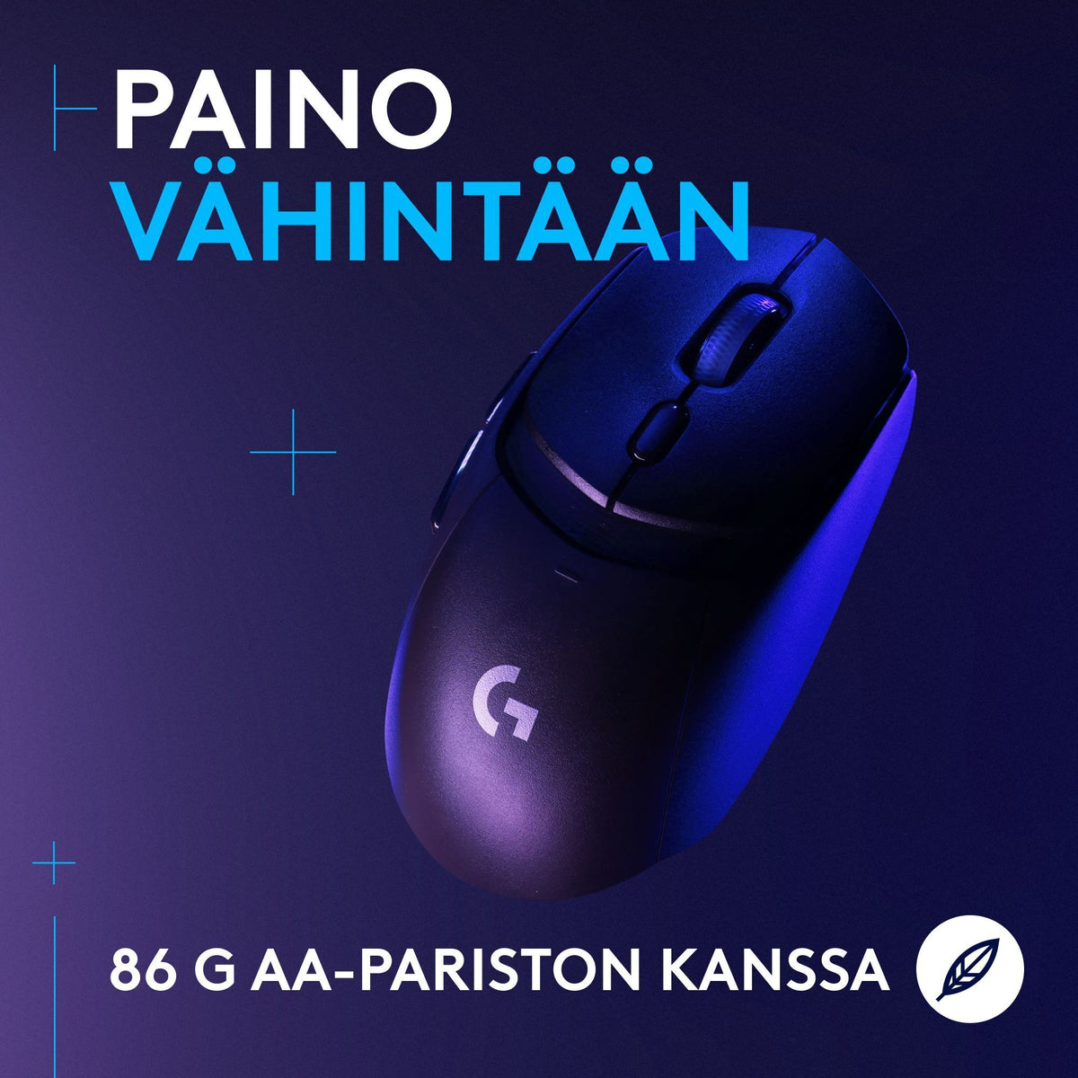 Logitech G309 LIGHTSPEED langaton pelihiiri, musta