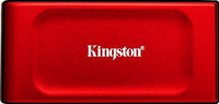 Kingston XS1000 -ulkoinen SSD-levy, 2 Tt, punainen – kuva 2