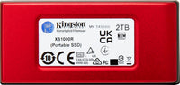 Kingston XS1000 -ulkoinen SSD-levy, 2 Tt, punainen – kuva 4