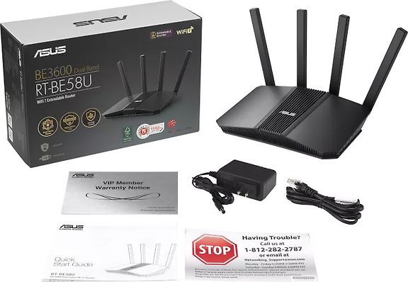 Asus RT-BE58U Dual-band -WiFi7-reititin – kuva 5