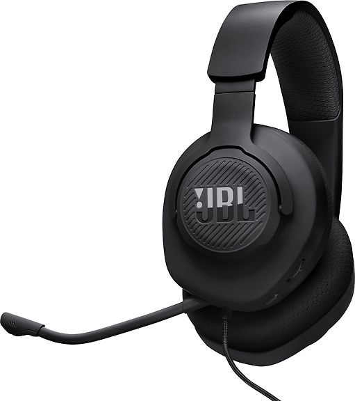 JBL Quantum 100 M2 langalliset pelikuulokkeet, musta – kuva 1