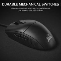 Corsair M55 Lightweight -pelihiiri, musta – kuva 14