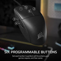 Corsair M55 Lightweight -pelihiiri, musta – kuva 15