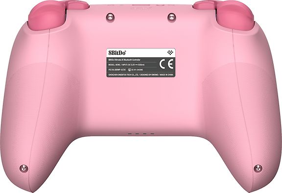 8BitDo Ultimate 2C Bluetooth peliohjain, pinkki, Switch – kuva 4