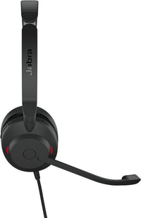 Jabra Evolve2 30 SE USB-C / USB-A, MS Stereo headset, musta – kuva 3