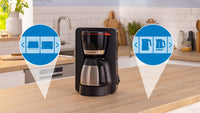 Bosch MyMoment TKA5M253 kahvinkeitin, musta/teräs – tuotekuva 3