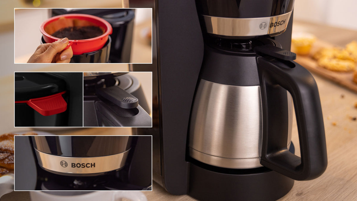 Bosch MyMoment TKA5M253 kahvinkeitin, musta/teräs – tuotekuva 8