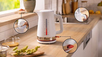 Bosch MyMoment TWK4M221 vedenkeitin, valkoinen – kuva 3