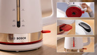 Bosch MyMoment TWK4M221 vedenkeitin, valkoinen – kuva 6
