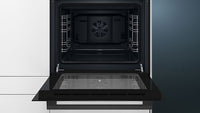 Siemens iQ100 (HB013FBB1) uuni, musta